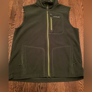 Mens Columbia fleece vest